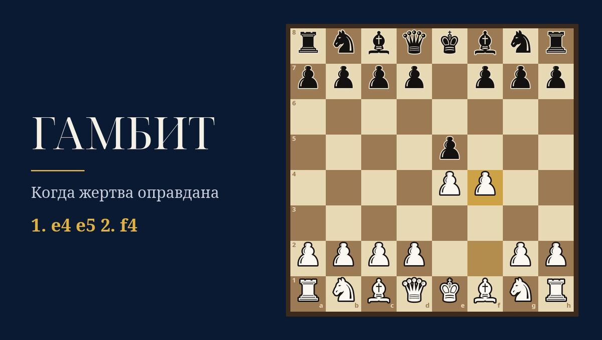 Гамбит и инвестиции: когда жертва оправдана